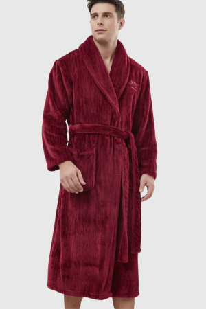 Peignoir homme cocooning xxl confortable