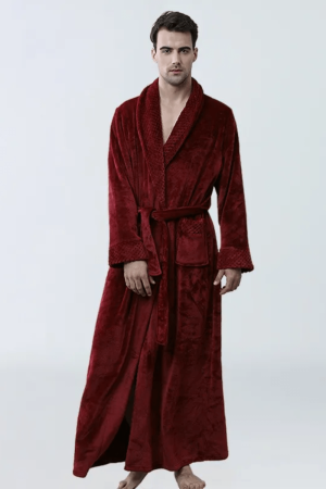 peignoir polaire homme