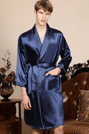 Peignoir homme cocooning élégant doux